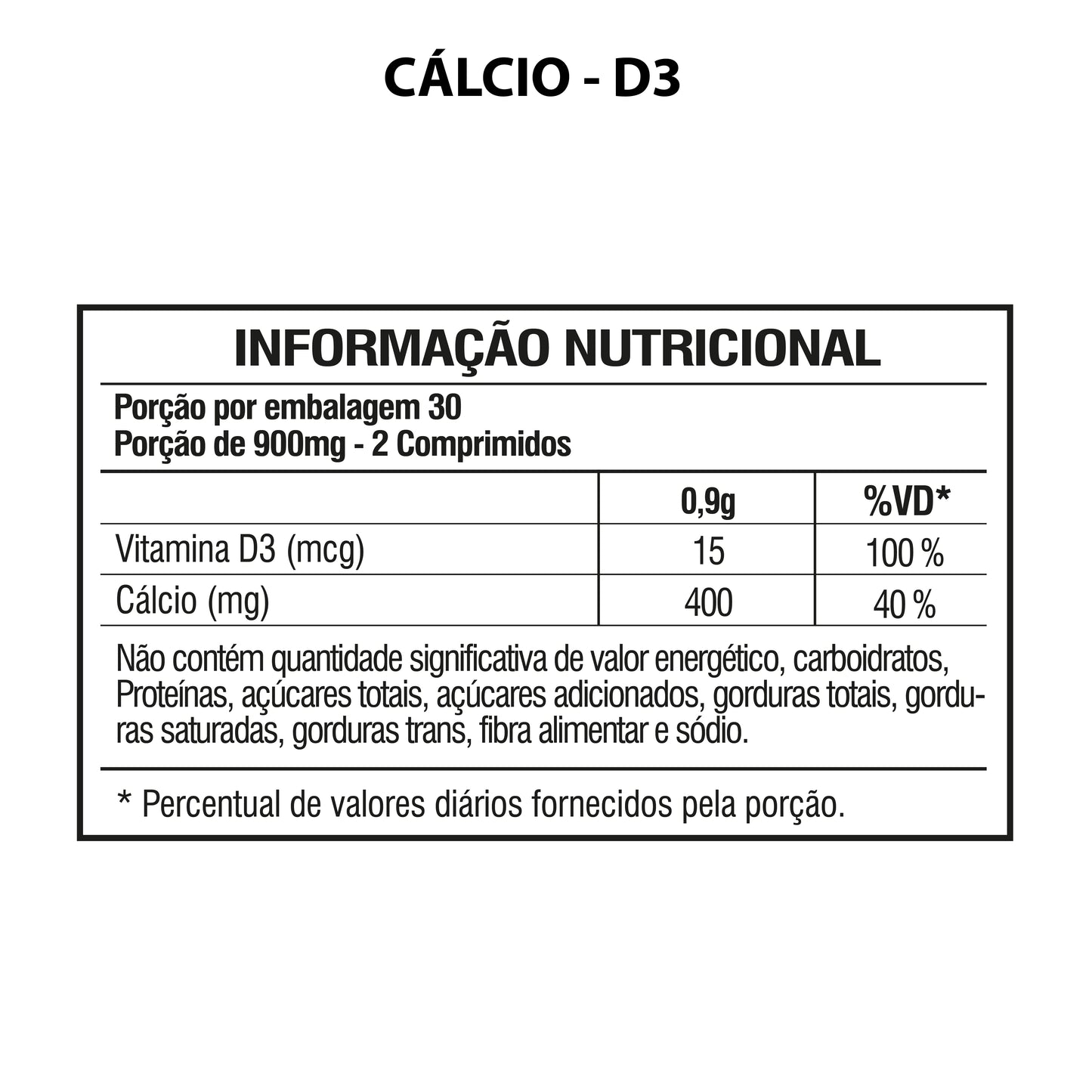 Cálcio + D3